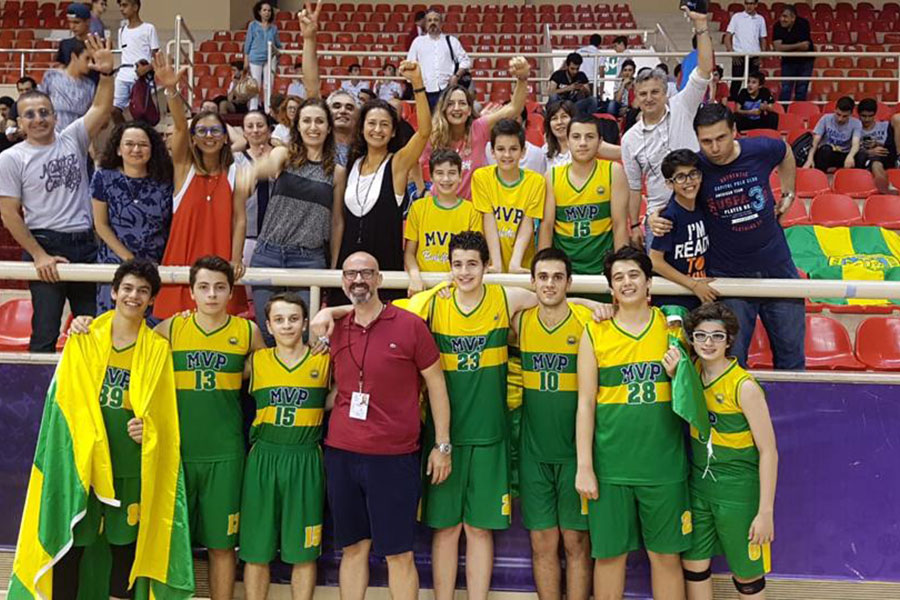 BASKETBOL U-16 TAKIMIMIZ İSTANBUL ÜÇÜNCÜSÜ