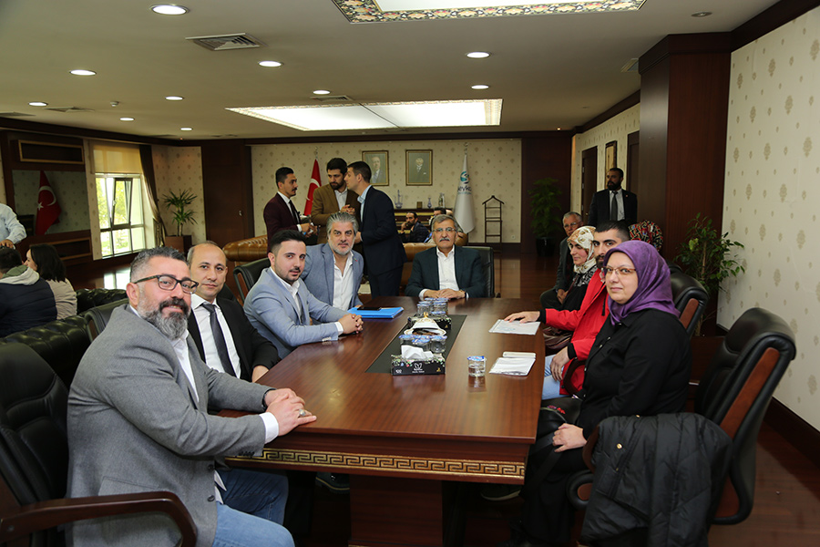 Beykoz Belediye Başkanı Murat Aydın'a Kutlama Ziyareti